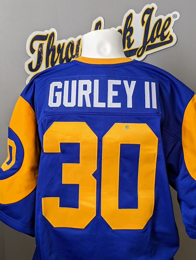 1973 1999 STYLE HOME JERSEY SIZE 4XL GURLEY II 30 Throwback Joe