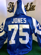 Load image into Gallery viewer, 1960's ALT. BLUE STLYE PULLOVER HOODIE w/ HORNS