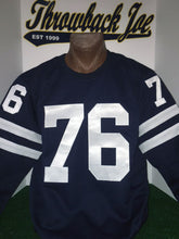Load image into Gallery viewer, 1960&#39;s STYLE DARK NAVY BLUE JERSEY w/ CREW NECK