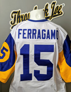 1973-1999 STYLE AWAY JERSEY -SIZE XL - FERRAGAMO #15