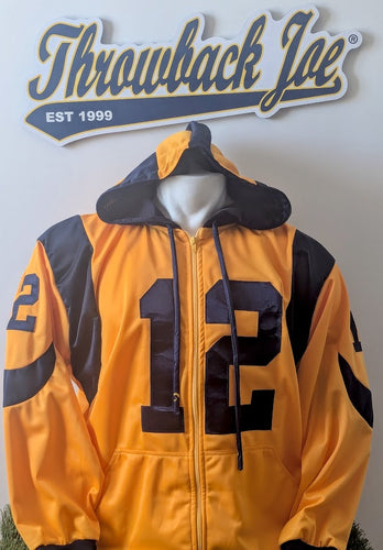 COLOR RUSH STYLE ZIP UP HOODIE