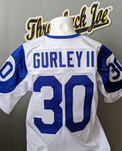 Load image into Gallery viewer, 1960&#39;s STYLE WHITE JERSEY w/ HORNS - SIZE M - GURLEY II #30