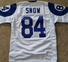 Load image into Gallery viewer, 1960&#39;s STYLE WHITE JERSEY w/ HORNS - SIZE 3XL - SNOW #84