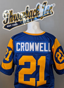 1973-1999 STYLE HOME JERSEY- SIZE XL - CROMWELL #21