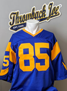 1973-1999 STYLE HOME JERSEY -SIZE 4XL - YOUNGBLOOD #85