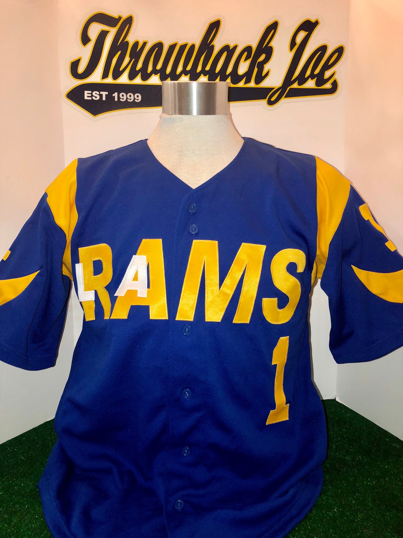 Rams baseball best sale jersey