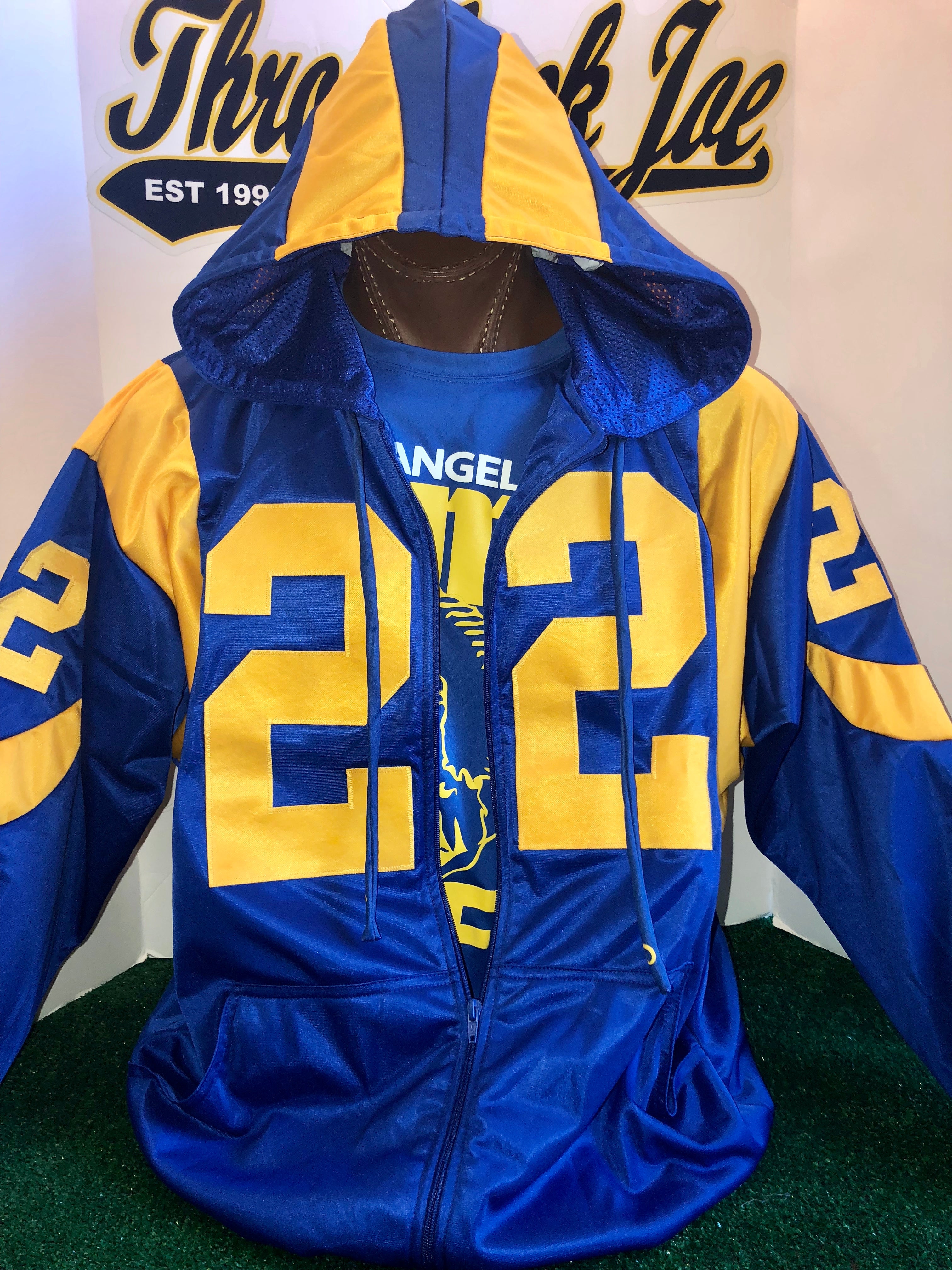 La rams zip up hoodie on sale