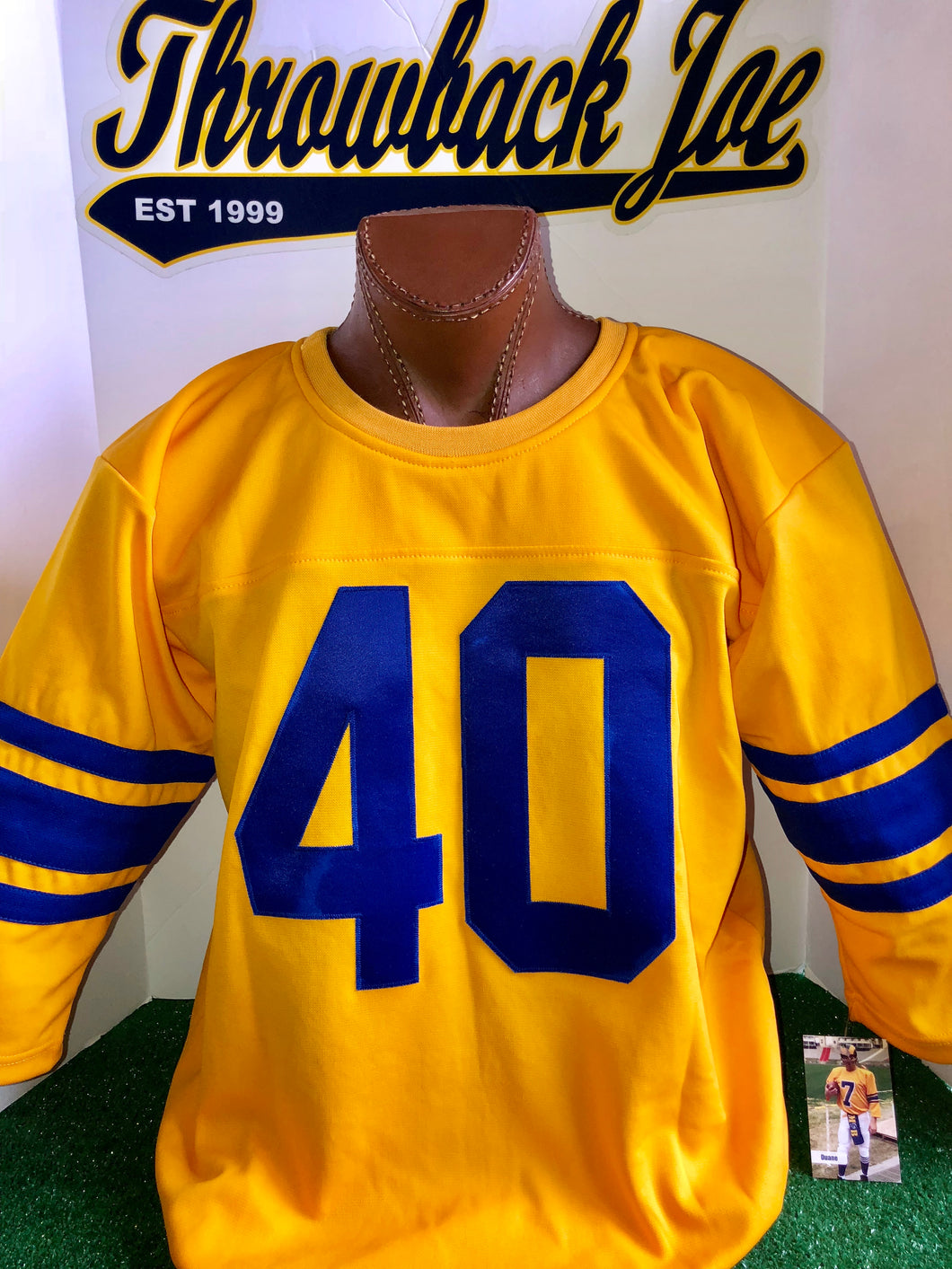 Rams yellow jersey on sale