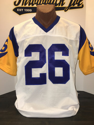 Thought I'd share my Rams jersey collection. Most of these are vintage  authentics minus a few throwback joe jerseys in the mix. This pic is a  couple of years old and the